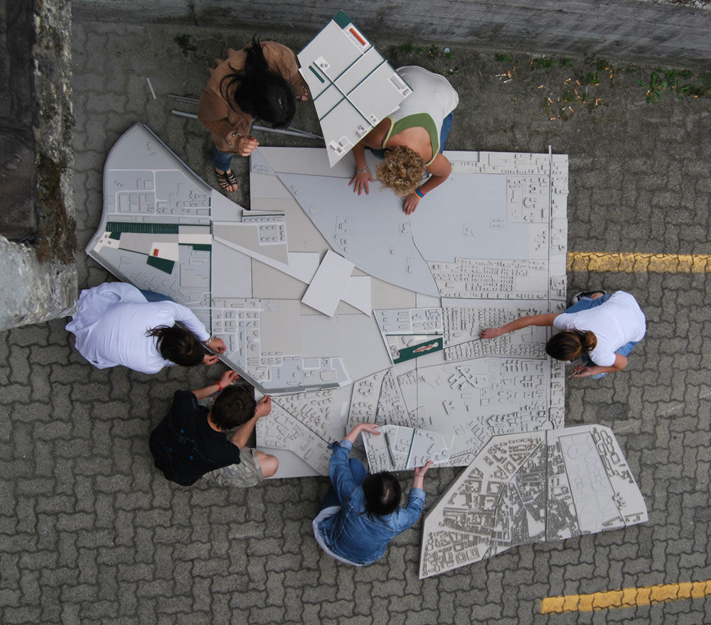 Modello di studio a scala urbana della città di Parma